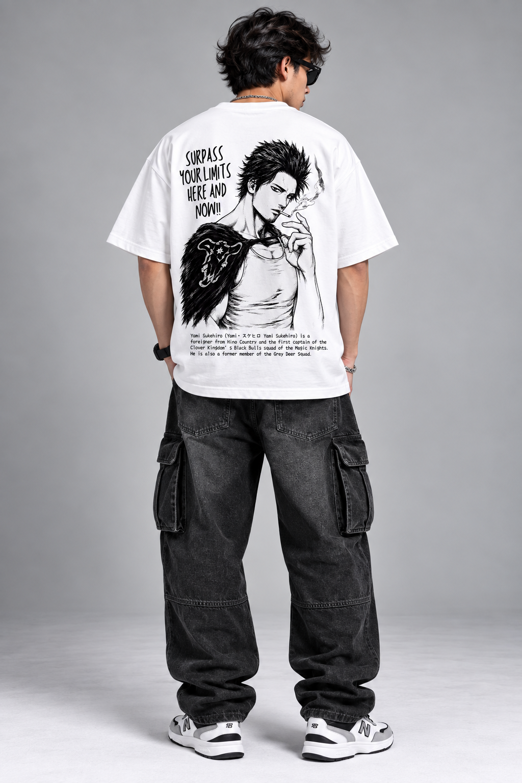 Yami Sukehiro trendy  Oversized Tshirt