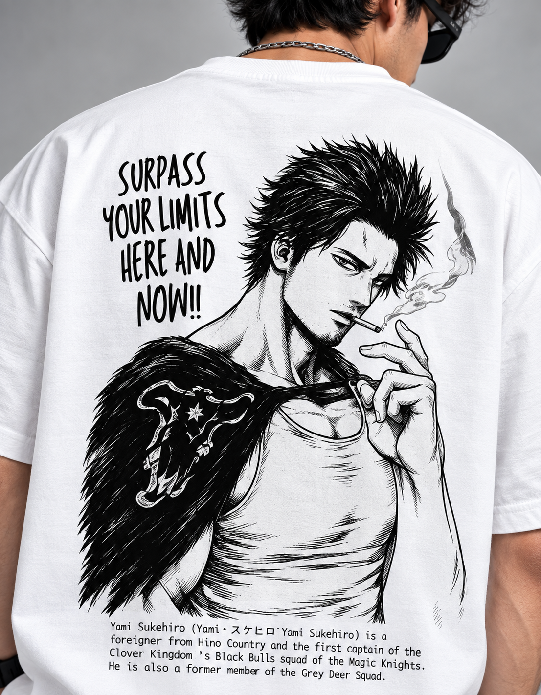 Yami Sukehiro trendy  Oversized Tshirt