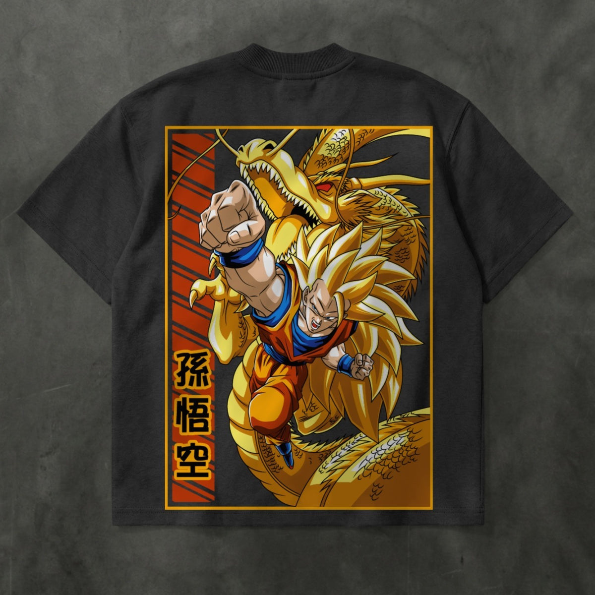 Goku and Shenron Oversized Tshirt