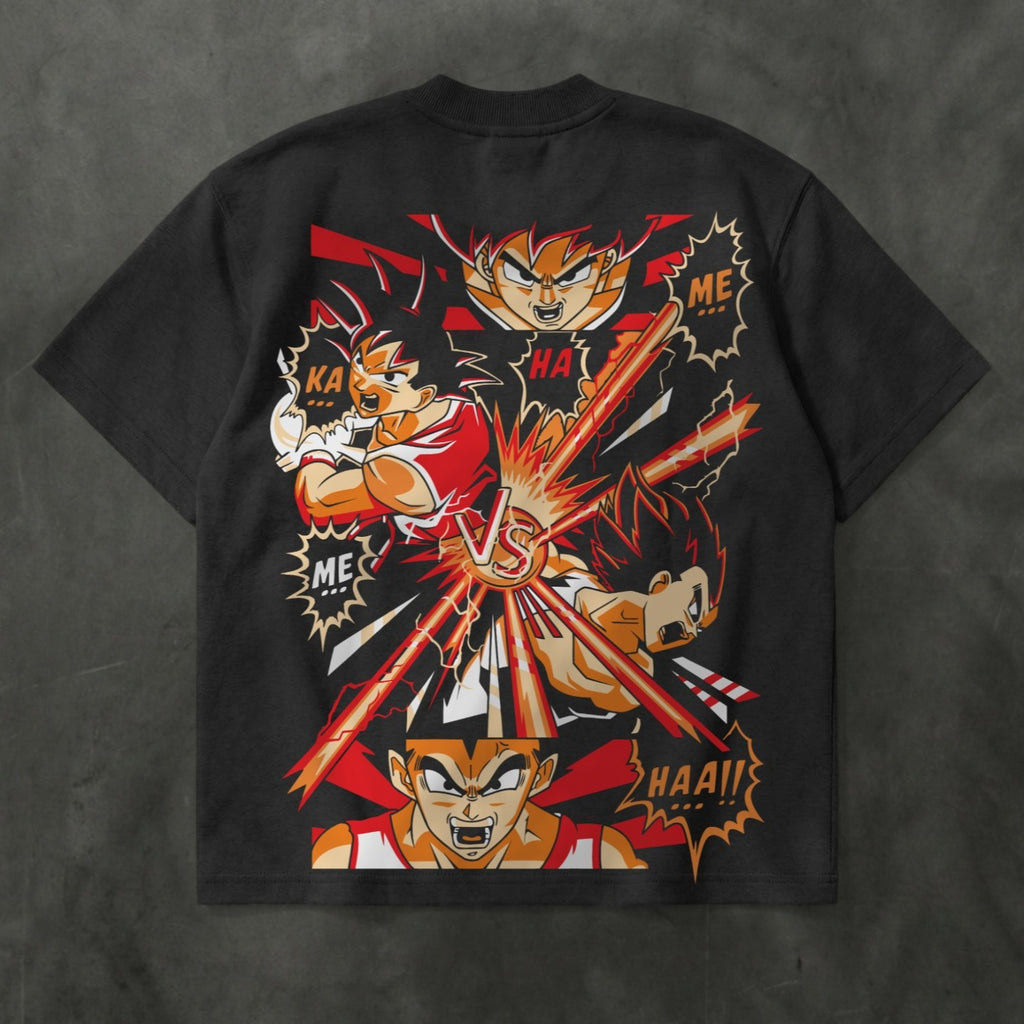 Goku vs Vegeta Oversized Tshirt