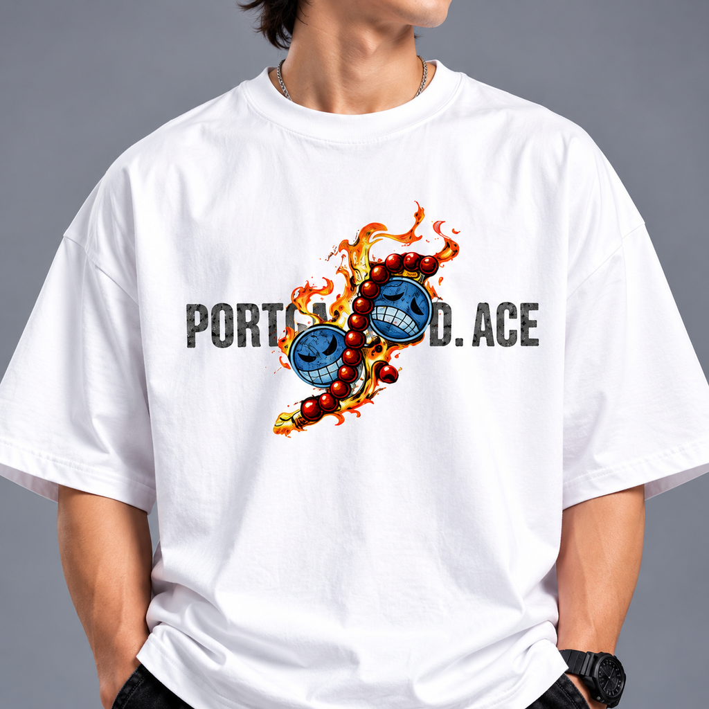 ACE  trendy  Oversized T-Shirt