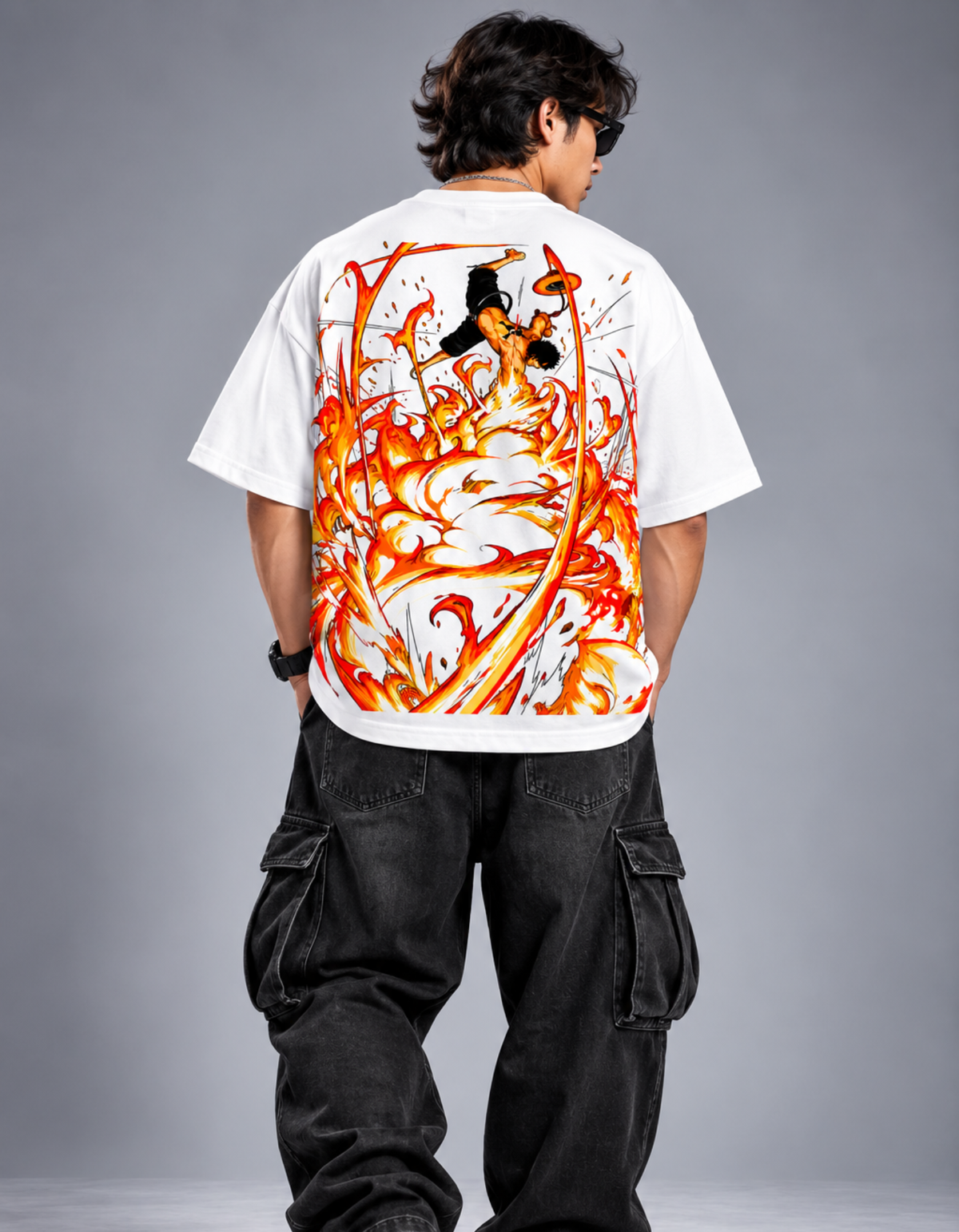 ACE  trendy  Oversized T-Shirt